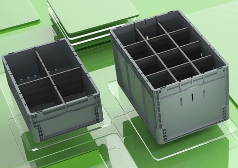 Trays und Tablare (Ladungstr&auml;ger aus Kunststoff - bekuplast)