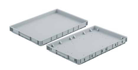 Trays fr AKL / Frdertechnik / Tablare (contec line / Foto: bekuplast)