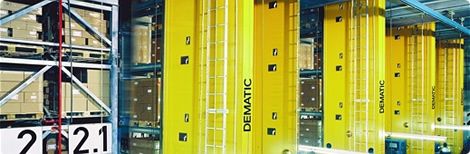 Dematic Regalbediengerte (RBG) fr Paletten