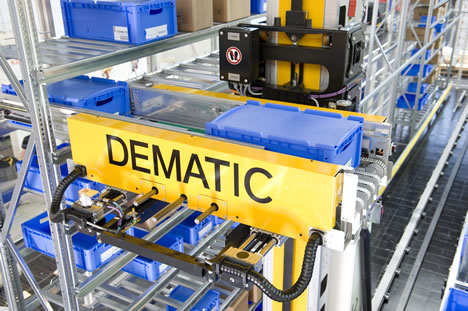 Dematic RapidStore ML10 AKL (Miniload / Automatisches Kleinteilelager)