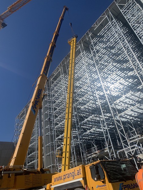 Regalmontagen - RBG Hochregallager