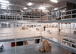 Lagerbühne von Mostoles Systemen / MPL Logistik