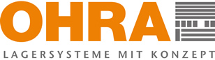 Logo OHRA - Regalanlagen und Lagersysteme, besonders für Schwerlast