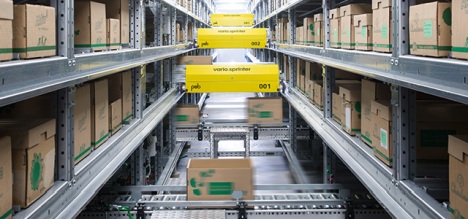 psb intralogistics - Multi Acess Warehoue mit vario.sprinter Shuttlesysteme