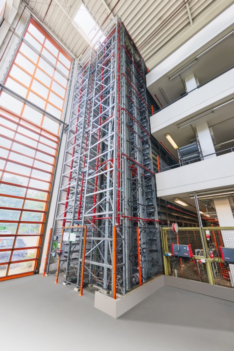 Shuttle-Lager (Kleinteile, ultra-kompakt; Foto: Rocket Solution, W�chtersbach, Deutschland)