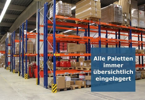 Palettenregale (Foto: Sieper Lagertechnik GmbH)