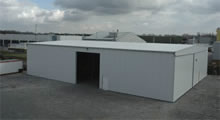 Stahlbauhalle