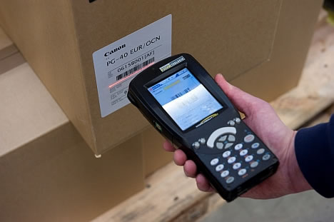 Lagerverwaltungssystem UniWare (Handscanner)