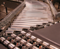 Intralogistisches Materialhandling: Rollen- u. Bandförderer - Förderband